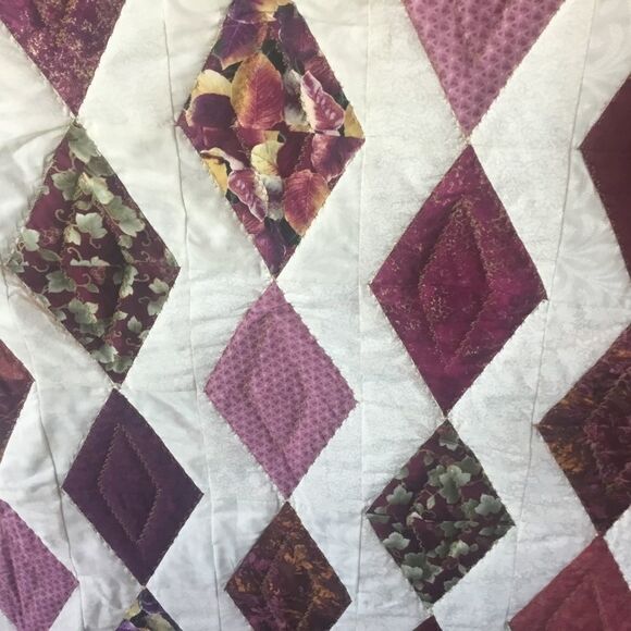 Handmade Quilt. NWOT. 64” x 56” - Picture 5 of 11